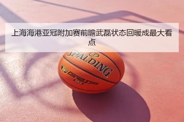 上海海港亚冠附加赛前瞻武磊状态回暖成最大看点